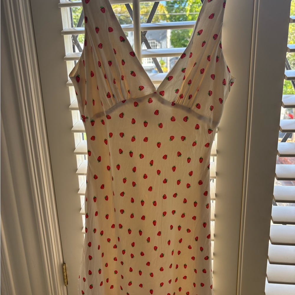 Zara Strawberry Mini Dress